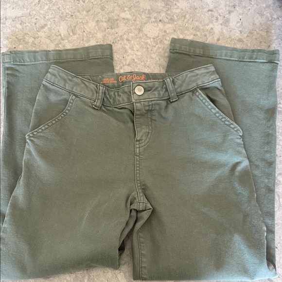 Cat & Jack Kids Jeans - Light Blue, Olive, Charcoal - Picture 8 of 10